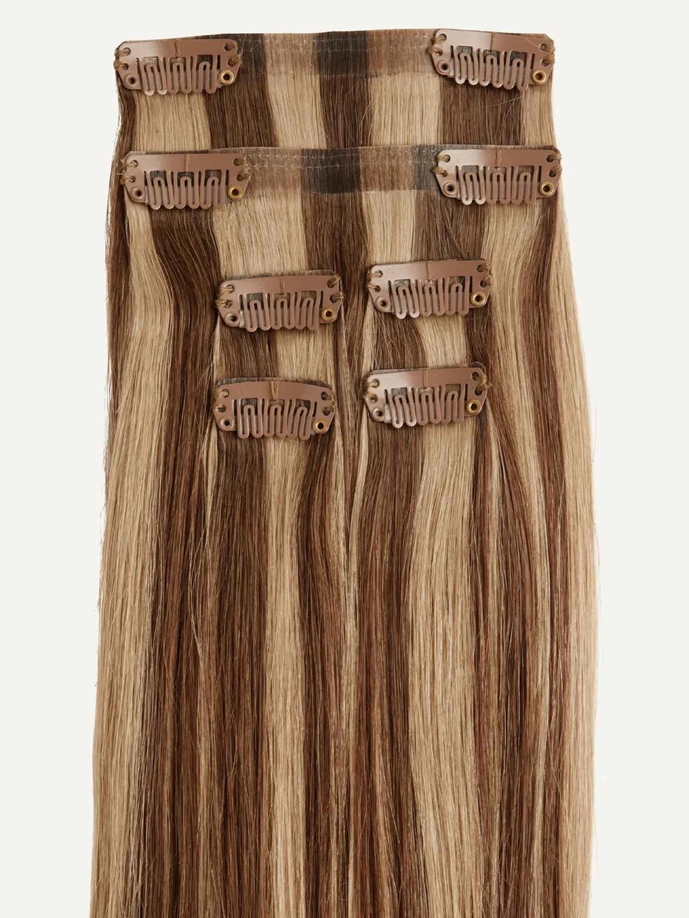 LUXY Hair Fourth Trimester Fill-Ins 12” 50g Chestnut Brown Balayage NEW Open Box